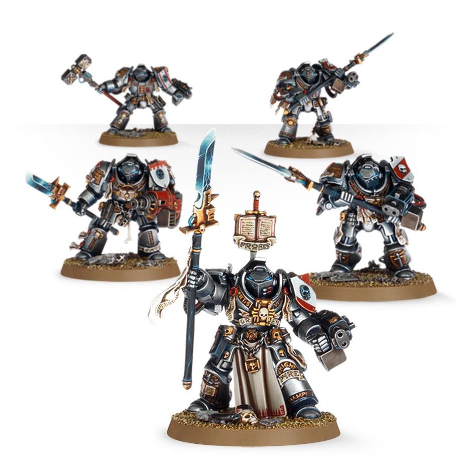 Grey Knights Brotherhood Terminator Squad / Paladine der Grey Knights