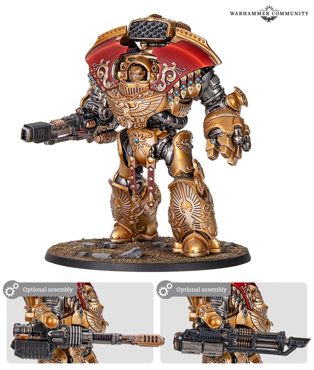 CUSTODES: SCHWERER TELEMON-DREADNOUGHT