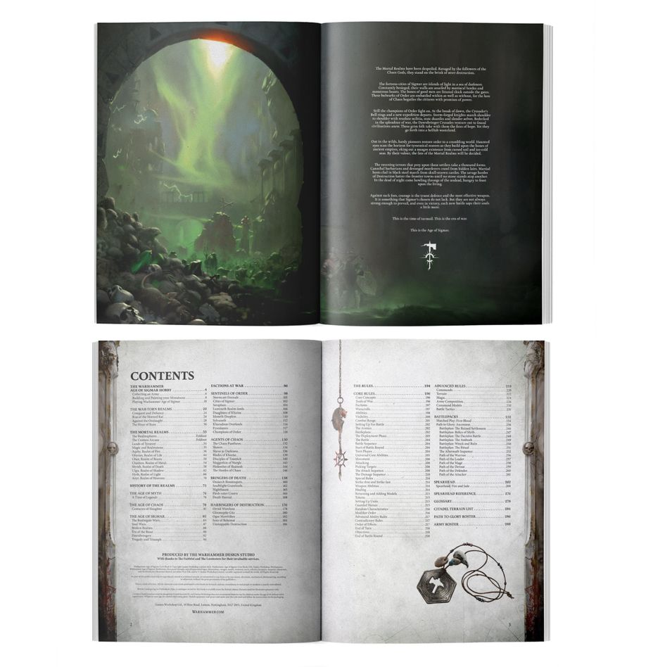 WARHAMMER AGE OF SIGMAR CORE BOOK (ENGLISCH)