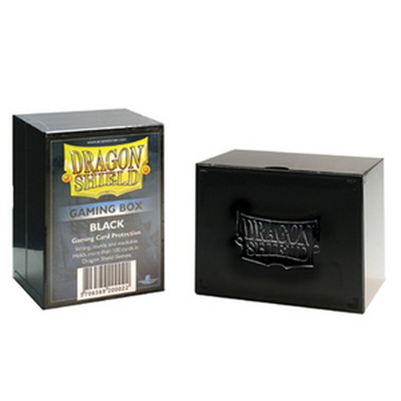 Dragon Shield Gaming Box - Black für 100 Karten  