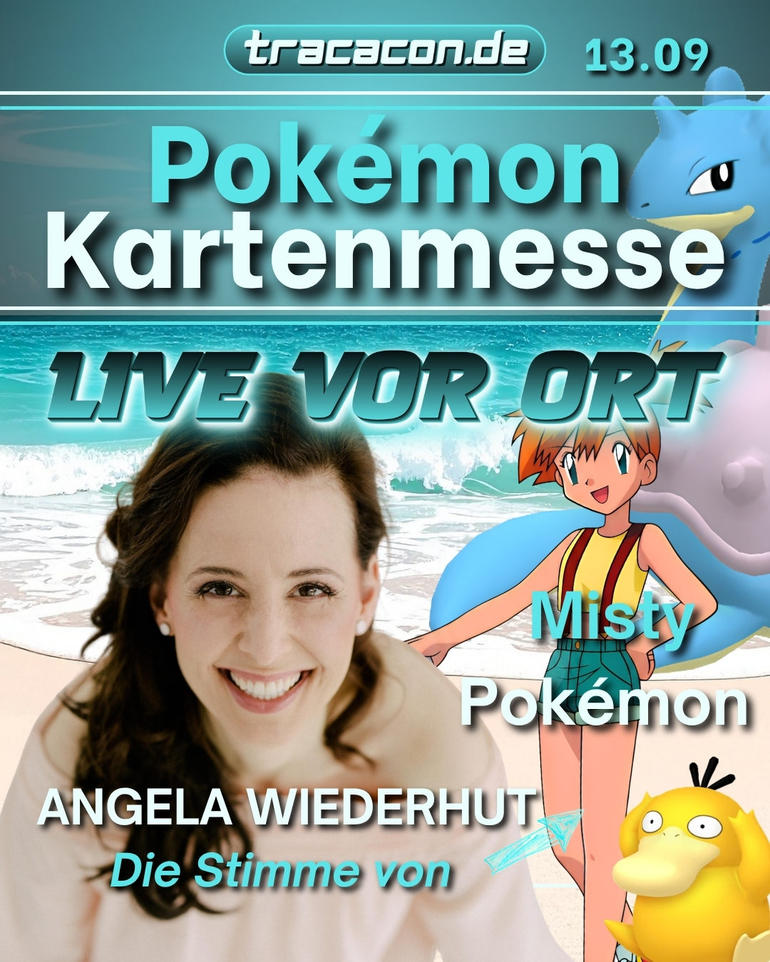 Pokemon Turnier auf der Tracacon in Donaueschingen am 13.09.2026