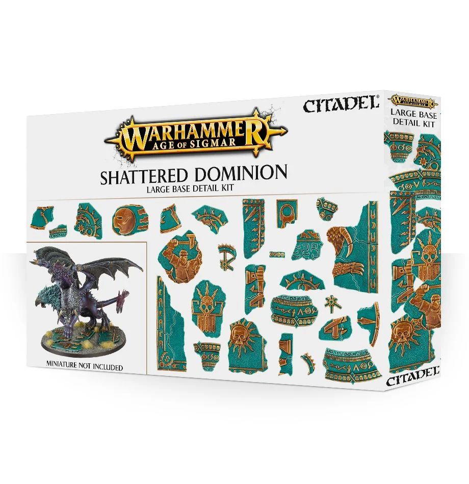 Shattered Dominion: Basegestaltungsset für große Bases