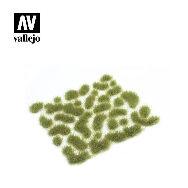 Vallejo Scenery: Wild Tuft - Light Green Medium 4mm
