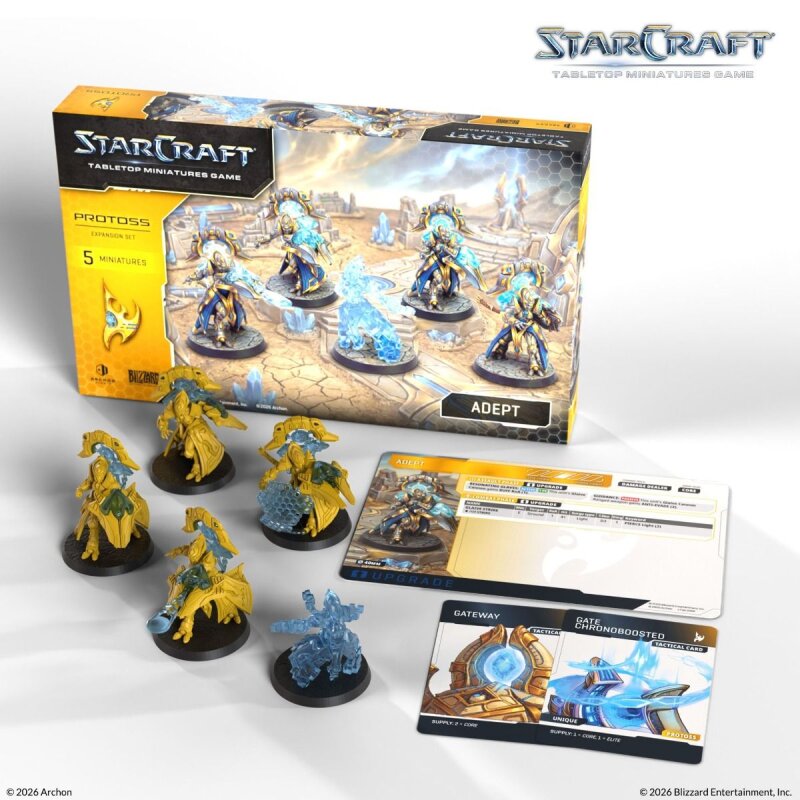 StarCraft Miniatures Game - Adept - Protoss - Expansion Set