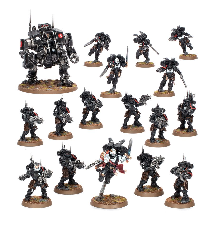 Kampfpatrouille der Raven Guard