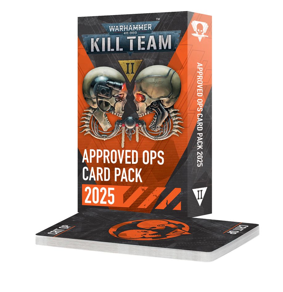 Kill Team: Approved Ops Card Pack 2025 (Englisch)