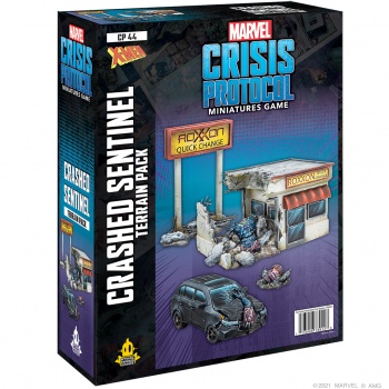 Marvel Crisis Protocol: Crashed Sentinel Terrain Pack - EN