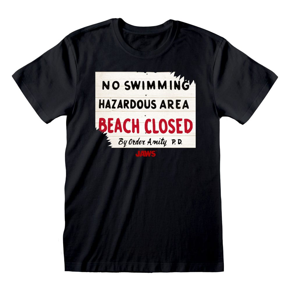 Jaws T-Shirt No Swimming Gr.S