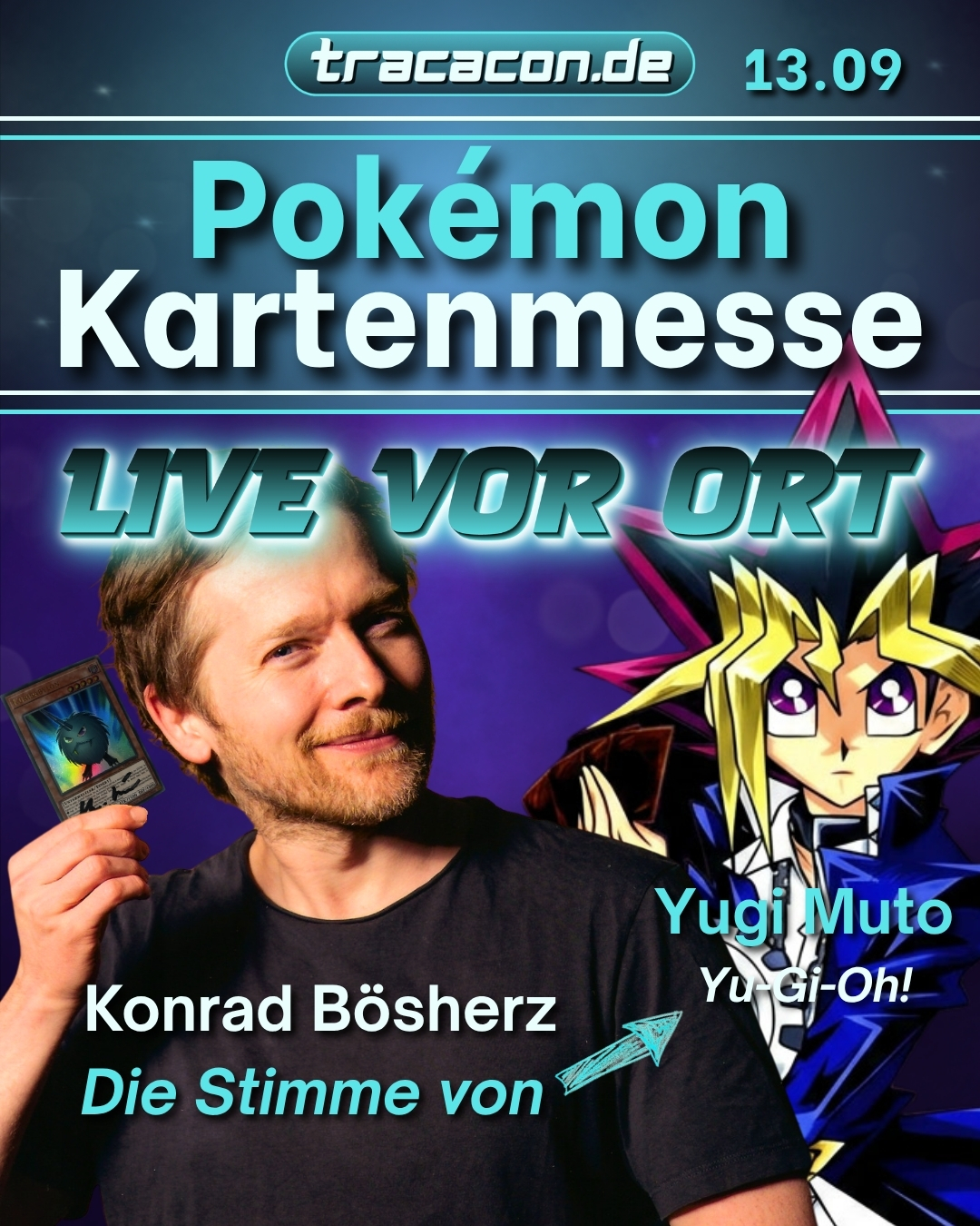 Pokemon Turnier auf der Tracacon in Donaueschingen am 13.09.2026