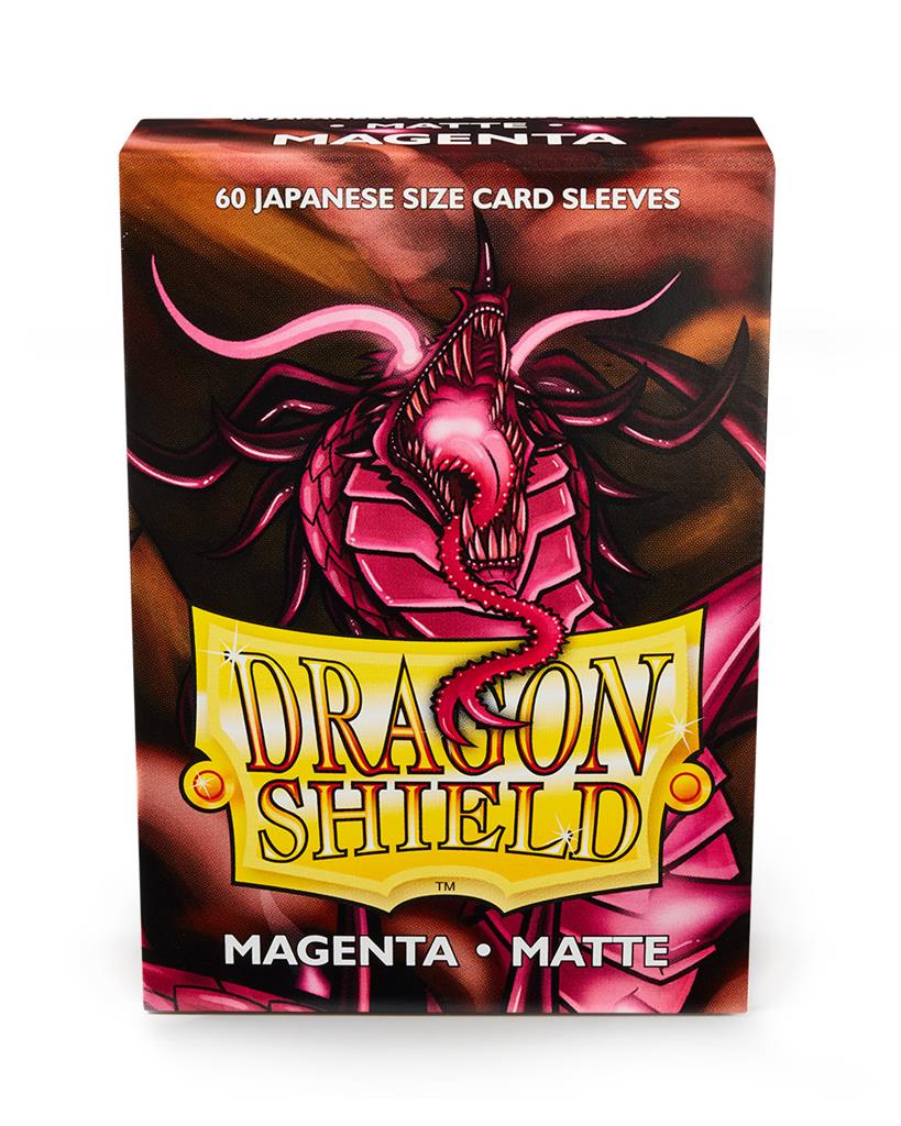  Dragon Shield Japanese Matte Sleeves - Magenta (60 Sleeves)