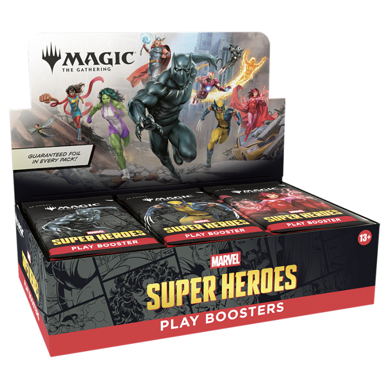 MtG - Marvel Super Heroes Play Booster Display - DE