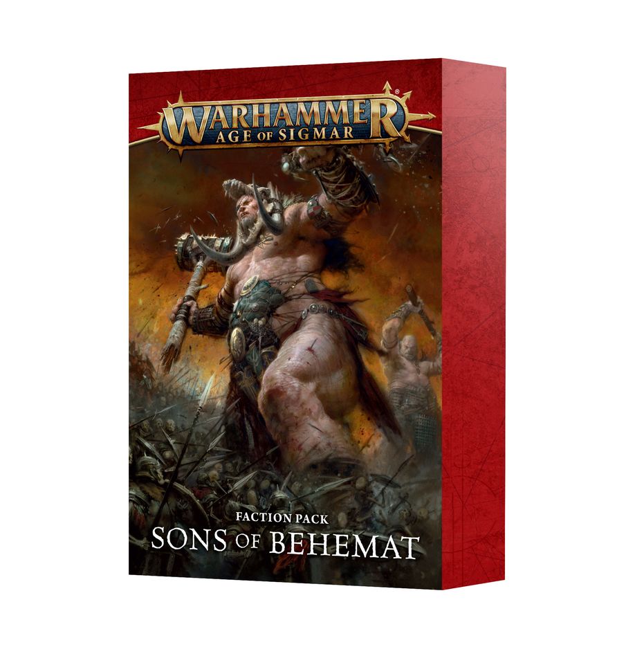 FACTION PACK: SONS OF BEHEMAT (ENGLISCH)
