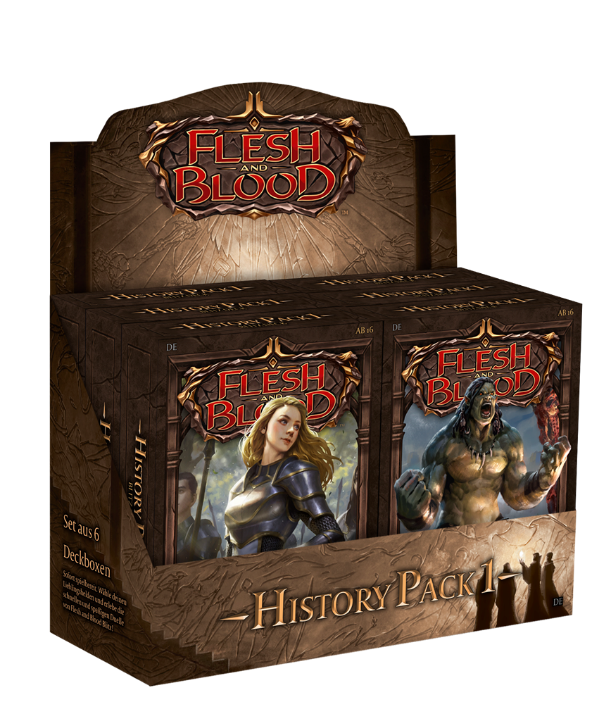 Flesh & Blood TCG - History Pack 1Blitz Decks DE
