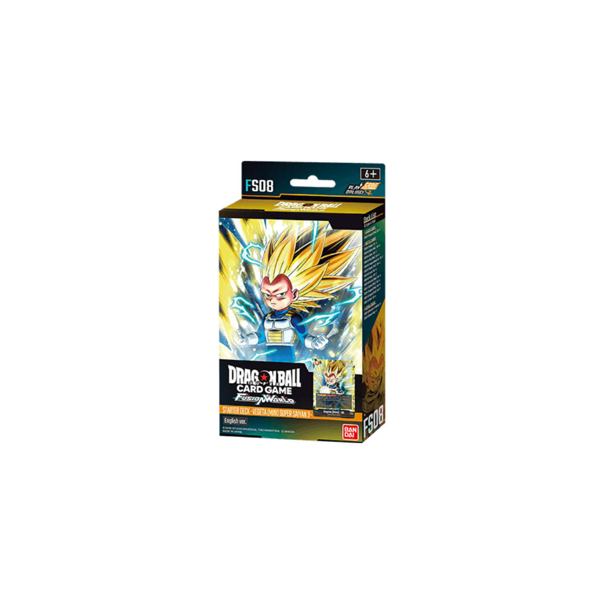 Dragon Ball Super Card Game - Fusion World Vegeta (Mini) Starter Deck FS08 