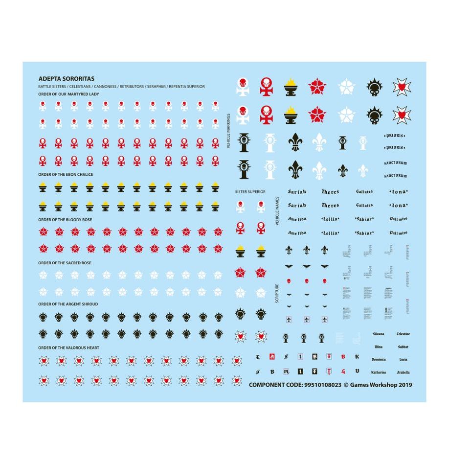 Kampfpatrouile des Adeptus Sorroritas