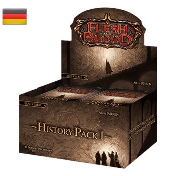 Flesh & Blood TCG - History Pack 1 Black Label Booster - DE