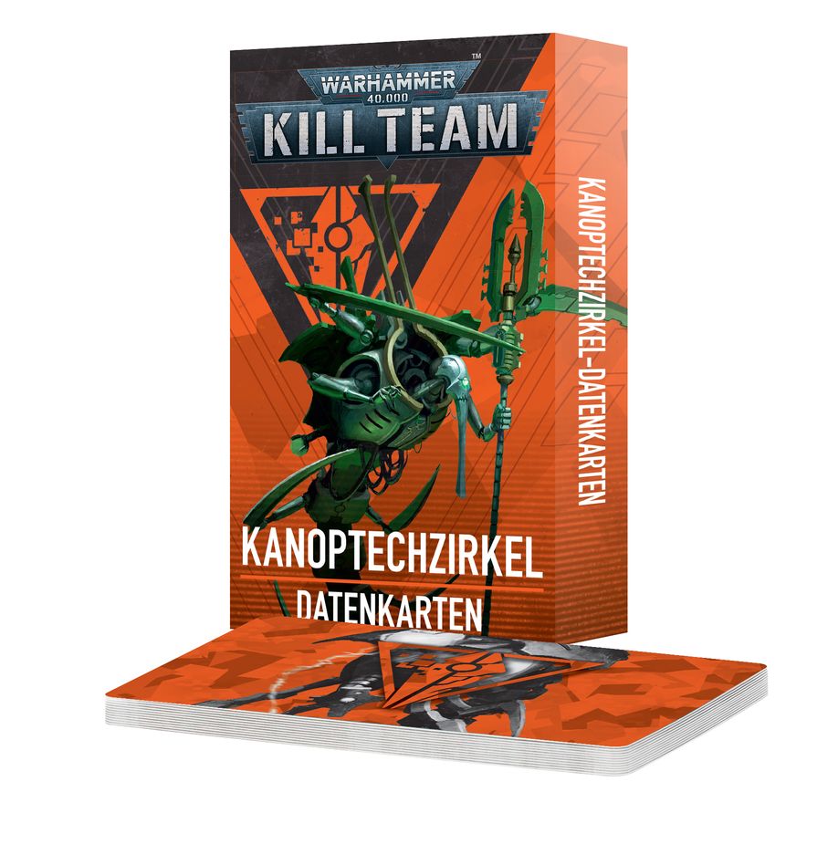 Kill Team: Datenkarten des Kanoptechzirkels