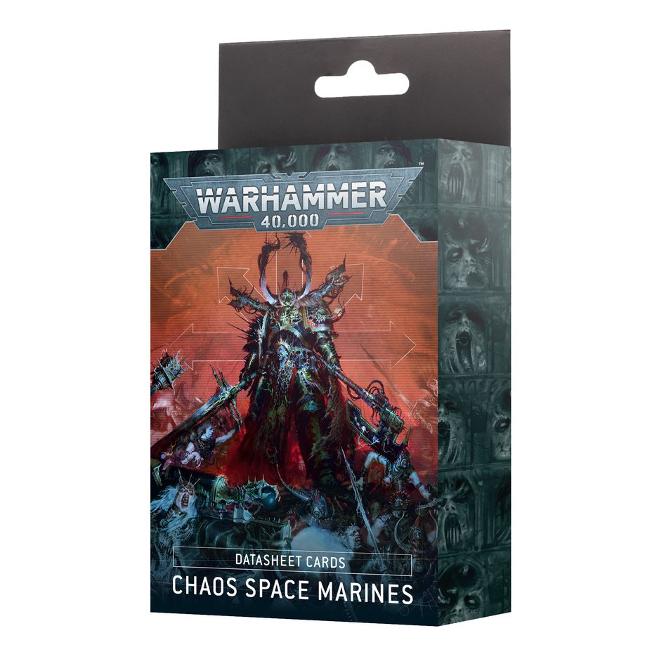 Datasheet Cards: Chaos Space Marines (English)