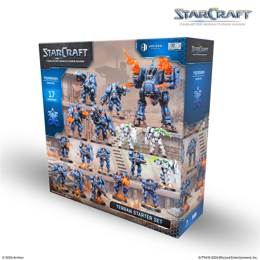 StarCraft® The Miniatures Game - Terran Starter Set - EN